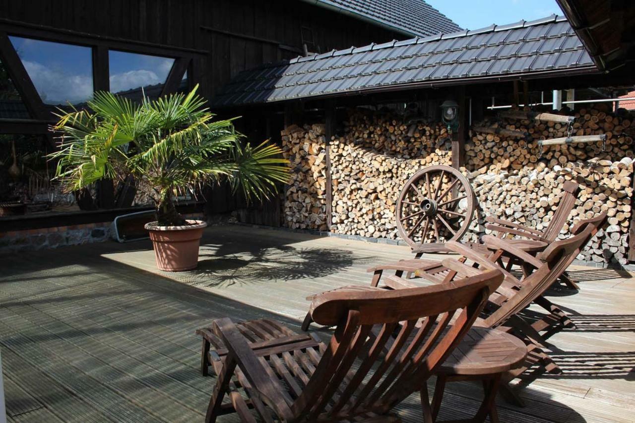 Ferienhof Alte Schmiede Goyatz-Guhlen Exterior foto